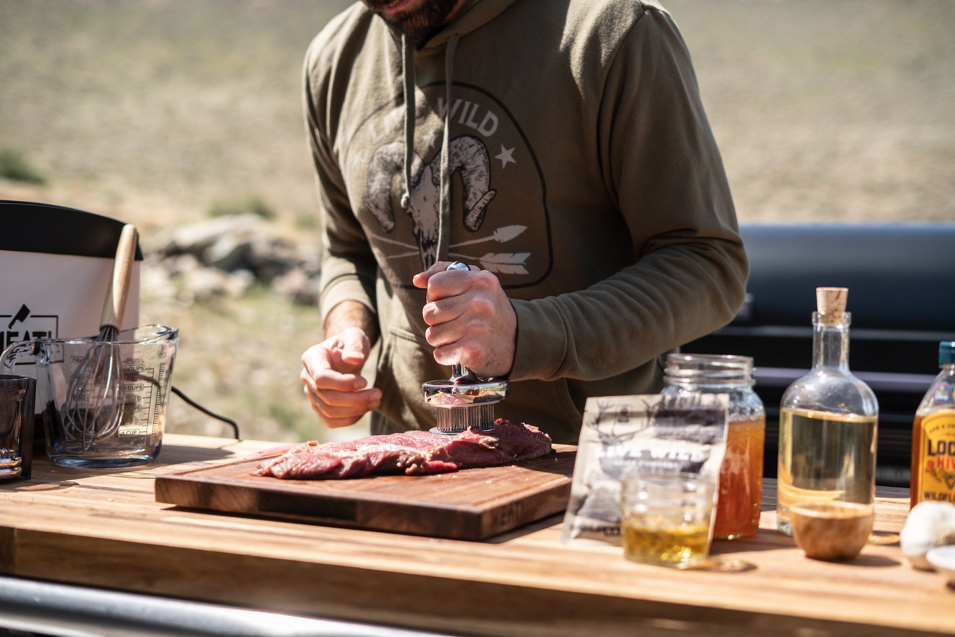 Elk Tri-tip style on the Traeger – Remi Warren
