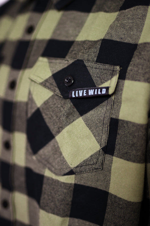 Live Wild Flannel
