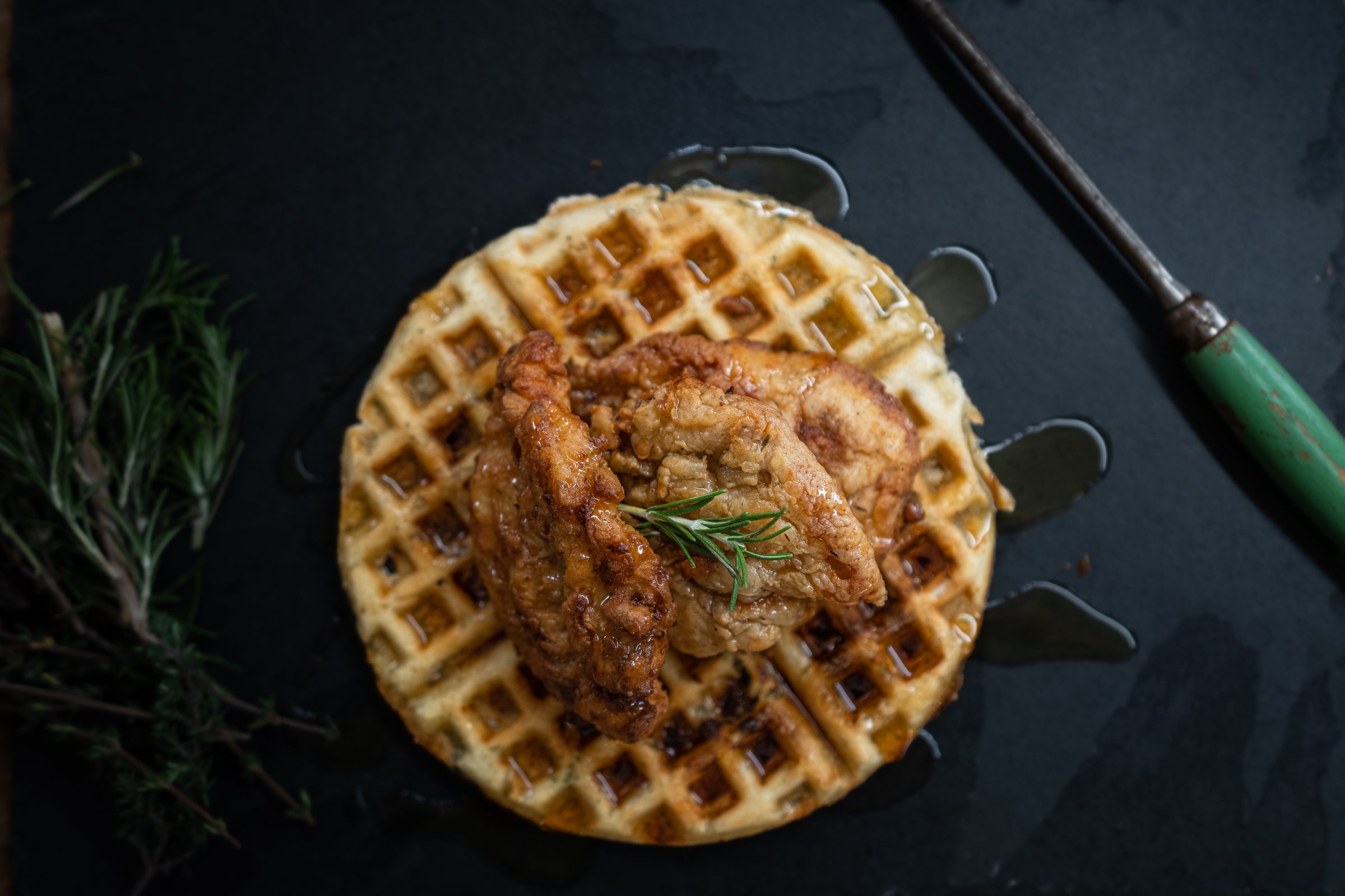 How to Make Upland and Waffles