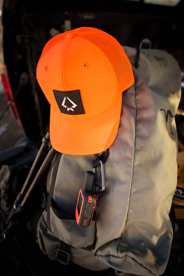 Icon Silicone Patch - Blaze Orange