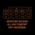 Late Season Merino Wool OTC Sock