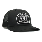 Live Wild Ram Hat - Black