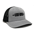 Live Wild Arrow Embroidery - Heather Grey/Black