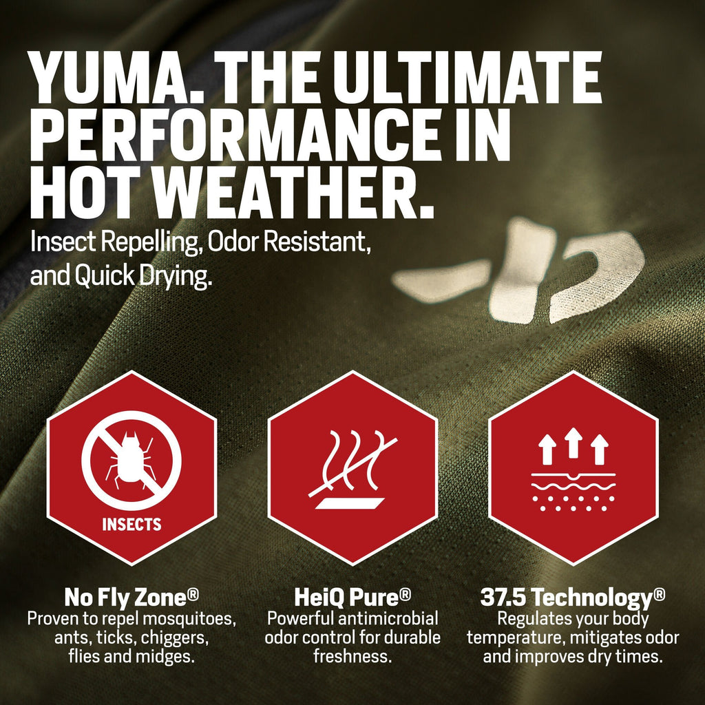 Women's Yuma Synthetic Short Sleeve Crew