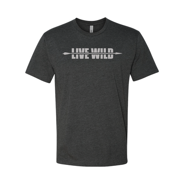 Live Wild Arrow T - Charcoal