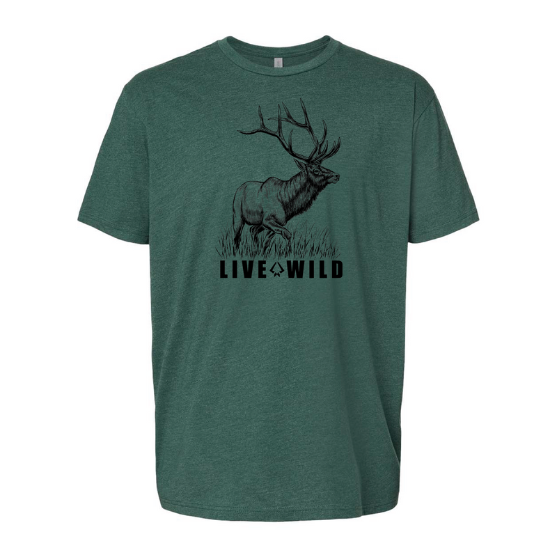 Walking Bull T - Forest Green