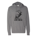 Walking Bull Hooded T- Gunmetal