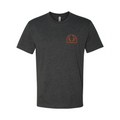 Mule Deer Antlers T - Charcoal