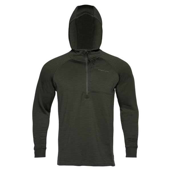 ThermaGrid Merino Wool Hoody