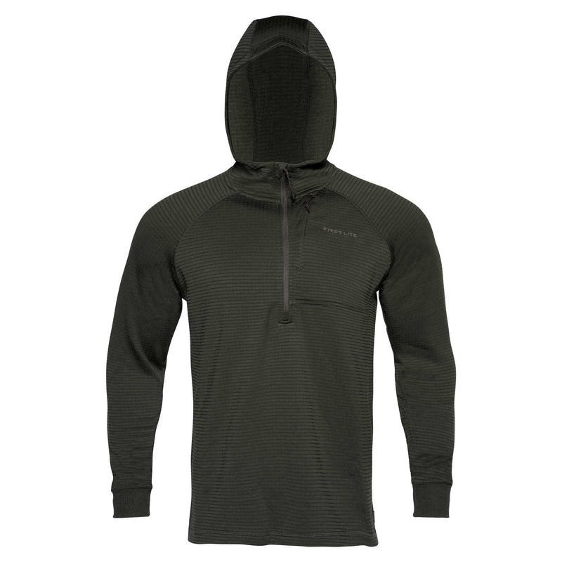 ThermaGrid Merino Wool Hoody