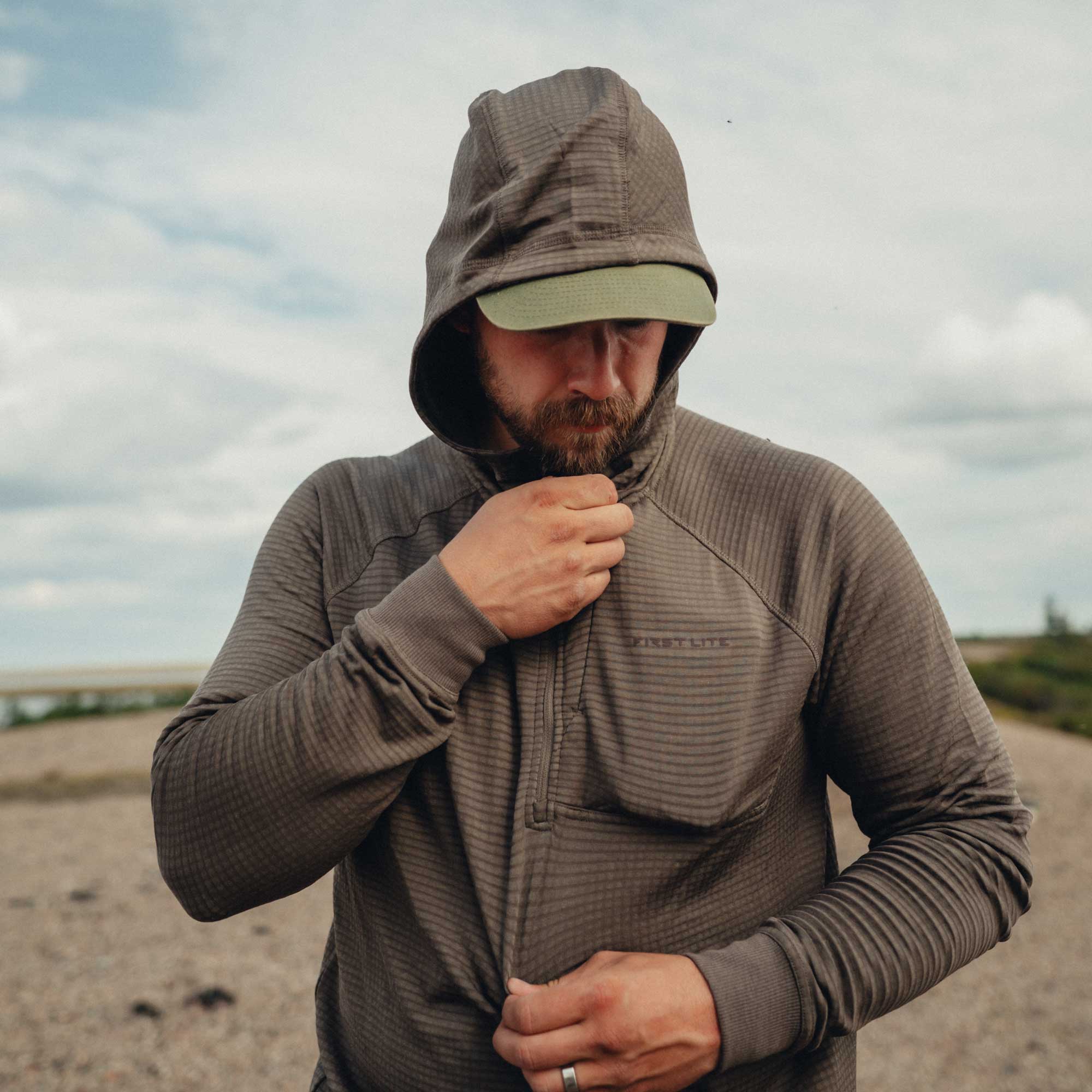 ThermaGrid Merino Wool Hoody – Remi Warren