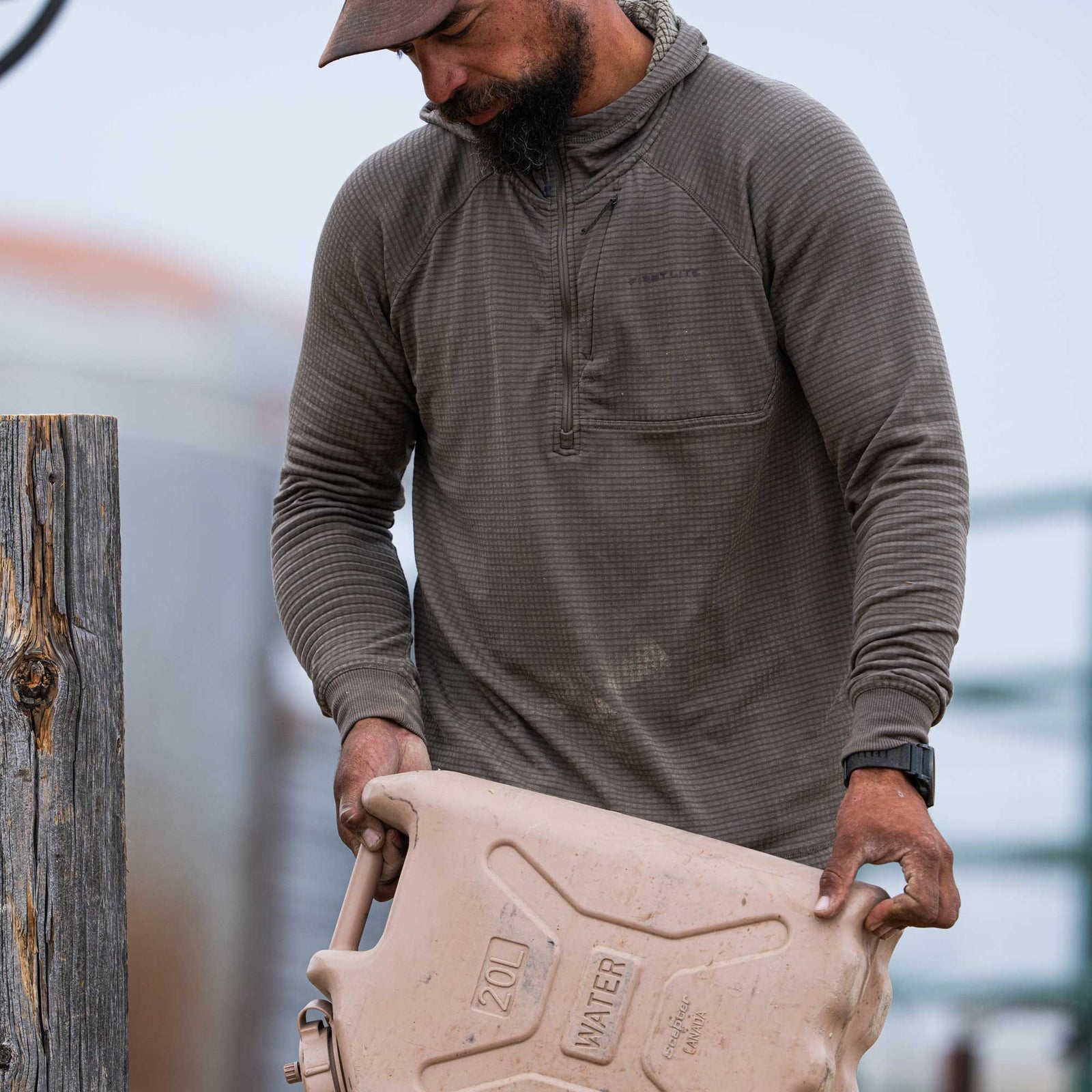 ThermaGrid Merino Wool Hoody – Remi Warren