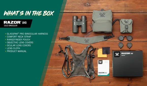 VORTEX Razor UHD 10x32 Binoculars