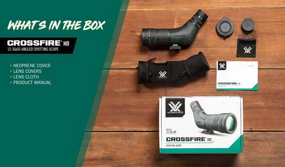 VORTEX Crossfire HD 12-36x50 Spotting Scope