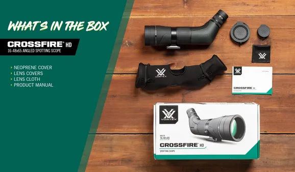 VORTEX Crossfire HD 16-48x65 Spotting Scope