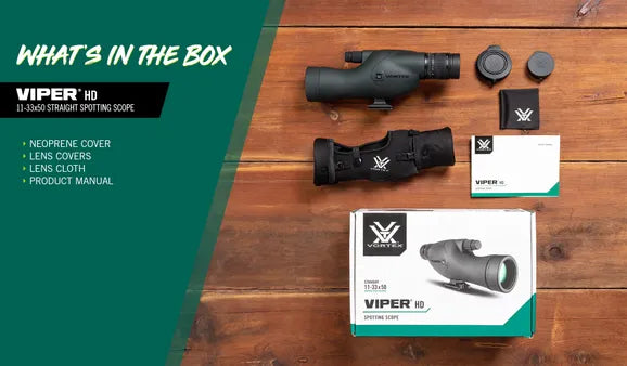 VORTEX Viper HD 11-33x50 Spotting Scope