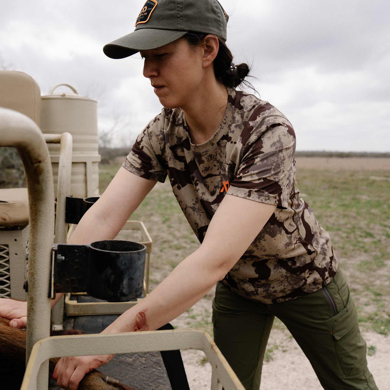 Women's Yuma Synthetic Short Sleeve Crew